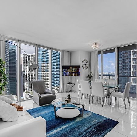Luxurious Condo At Icon With Views Miami Esterno foto